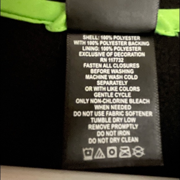 Boys ZeroXposur Soft Shell Jacket Hood reflective, water resistant, lined L14/16 - Picture 8 of 15